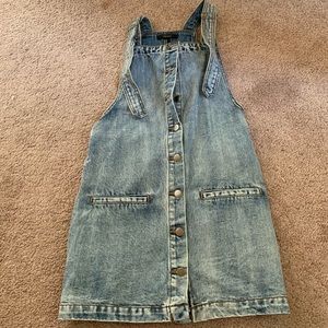 Overall Jean Dress